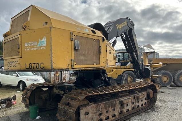 2014 Tigercat L870C Track Feller Buncher